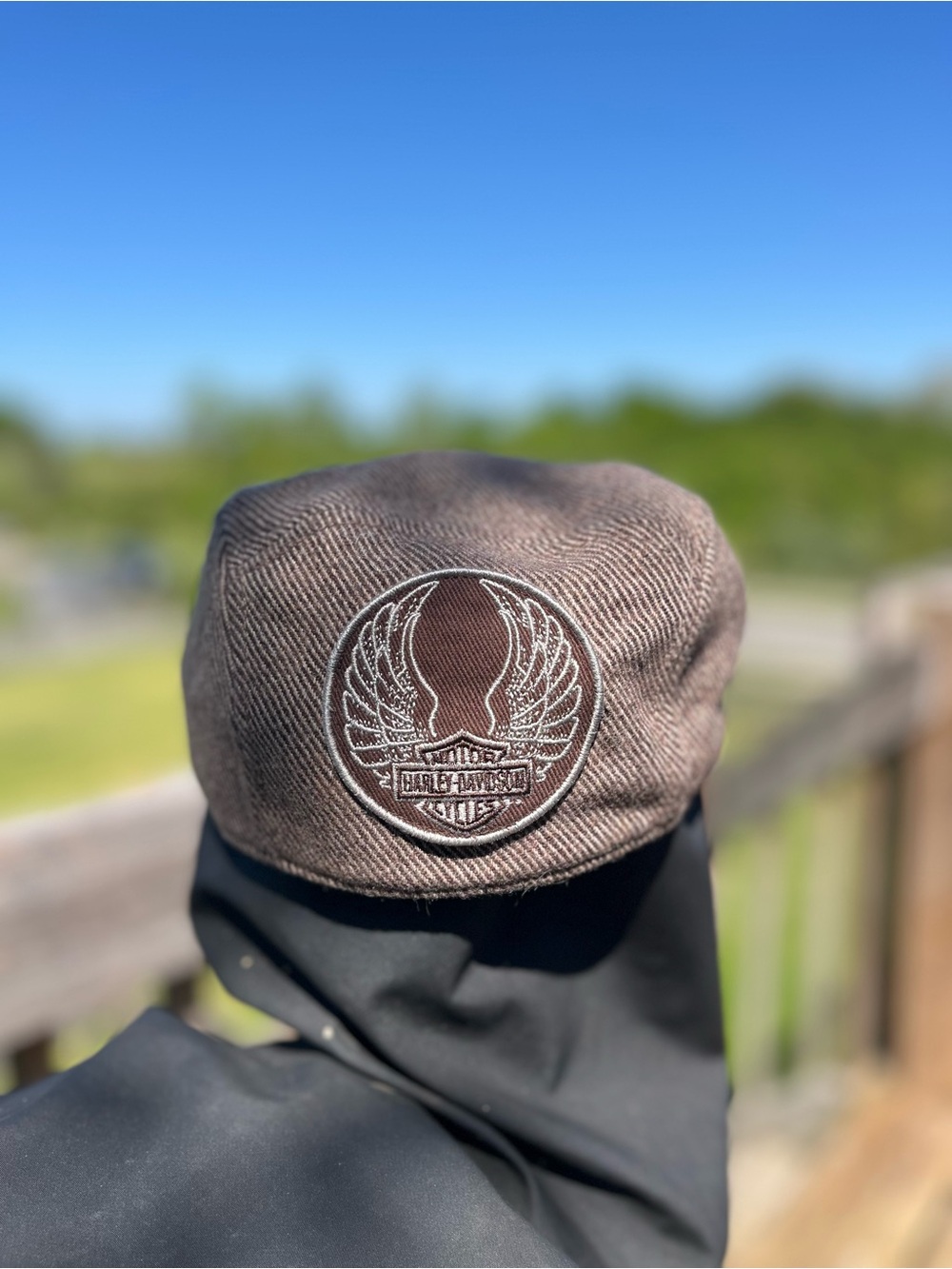 Harley Davidson Genuine Motorclothes Harley-Davidson Tweed Fitted
Ivy Cap Size M